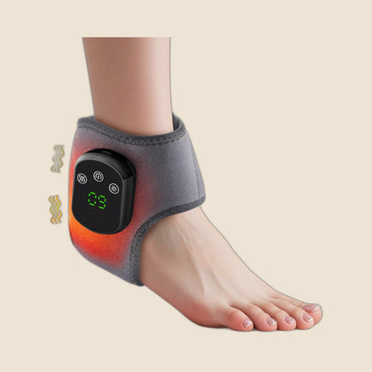 Targeted heat application on foot and ankle with Footrenew device